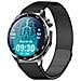 Smartwatch Con Ecg, Cardiofrequenzimetro, Pressione Sanguigna E Contapassi Black Milanese Strap - Foto miniatura 5
