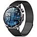 Smartwatch Con Ecg, Cardiofrequenzimetro, Pressione Sanguigna E Contapassi Black Milanese Strap - Foto miniatura 7