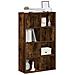 Libreria Rovere Fumo 60x24x101,5 Cm In Legno Multistrato - Foto miniatura 1