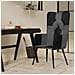 Lusso Casadino -  Poltrona Wingback Nera E Grigia In Vera Pelle - Foto miniatura 8