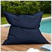 Moku Pouf Sacco Rettangolare Da Esterno Xxl 180x140cm Blu Navy - Foto miniatura 2