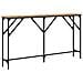 Tavolo Console Rovere Artigianale 140x23x75 cm Legno Ingegnerizzato - Foto miniatura 1