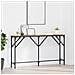 Tavolo Console Rovere Artigianale 140x23x75 cm Legno Ingegnerizzato - Foto miniatura 2