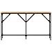 Tavolo Console Rovere Artigianale 140x23x75 cm Legno Ingegnerizzato - Foto miniatura 4