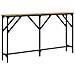 Tavolo Console Rovere Artigianale 140x23x75 cm Legno Ingegnerizzato - Foto miniatura 6