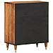 Lusso Casadino -  Credenza 60x33x75 Cm In Legno Massello Di Mango - Foto miniatura 5