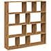 Libreria Rovere Artigianale 132x29x141,5cm in Legno Multistrato - Foto miniatura 7