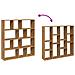 Libreria Rovere Artigianale 132x29x141,5cm in Legno Multistrato - Foto miniatura 8