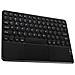 Tastiera Bluetooth Con Tasti Rotondi E Touchpad - Compatibile Con Ipad, Tablet E Smartphone Black - Foto miniatura 2