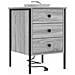 Mobiletti da Notte 2 pcs Grigio sonoma 42 x 41 x 61 cm - Foto miniatura 3