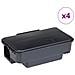 Trappole per Topi 4 pz Nere 22x12,5x7,5 cm - Foto miniatura 1