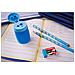 EASYgraph S - School Set - Rosa - per Destrimani - con Gomma + Temperino - Foto miniatura 5