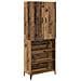 Credenza Legno vecchio 69,5 x 34 x 180 cm Legno multistrato - Foto miniatura 1