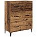 Credenza Legno vecchio 69,5 x 34 x 180 cm Legno multistrato - Foto miniatura 6
