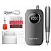 Lima Elettrica Portatile Ricaricabile 45000rpm - Fresa Unghie Elettrica Con Display Lcd Grey - Foto miniatura 1