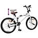 BMX 20 Pollici per oltre 9 anni Bianco - Foto miniatura 7