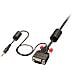 Cavo VGA & Audio Premium M / M, 2m - Foto miniatura 2