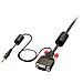 Cavo VGA & Audio Premium M / M, 2m - Foto miniatura 1