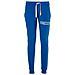 Pantalone Donna Polsino Taglio A Vivo Azzurro M - Foto miniatura 1