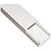 CANALINA PASSACAVI ADESIVA IN PVC MM 30x20 MT 2 CON COPERCHIO SCORREVOLE BIANCO - Foto miniatura 2