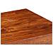 Tavolino da Salotto in Legno Massello 110x60x45 cm - Foto miniatura 4