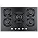 Piano Cottura FHMF7554GDCCBK a Gas 5 Fuochi Gas Colore Nero - Foto miniatura 1