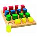 Edufun Ef 21155 Giocattoli Di Legno Geobois Dimensioni E Forme - Foto miniatura 1