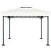 Gazebo 300x300 Cm Crema Alluminio - Foto miniatura 3
