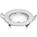V-tac Vt-817 Portafaretti Da Incasso Orientabile Rotondo Metallo Bianco Per Lampadine Gu10-gu5.3 - Sku 8938 - Foto miniatura 2