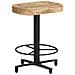 Sgabelli Da Bar 2 Pz 52 Cm In Legno Massello Di Mango - Foto miniatura 8