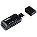 ANT 3 Mini USB 2.0 Nero lettore di schede - Foto miniatura 2