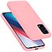 Custodia Compatibile Con Oppo Find X3 Lite In Liquid Rosa - Coperchio Protettivo In Silicone Tpu Flessibile - Foto miniatura 1