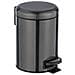 Cestino Bagno Leman, Antracite Opaco, 3 L, - Foto miniatura 1