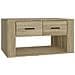Tavolino Da Salotto Rovere Sonoma 80x50x40 Cm Legno Multistrato - Foto miniatura 2