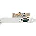 Scheda seriale PCI Express a 1 porta; Scheda di Interfaccia seriale da PCIe a RS232 (DB9), Scheda PCIe per PC con 16C1050 UART, staffe standard o a basso profilo, ritenzione COM, Windows e Linux - Foto miniatura 3