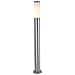 Nova Lampione Led E27 Acciaio Palo Esterno Luce Giardino Sentiero Viale Cortile 230v 110cm - Foto miniatura 1