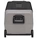 Borsa Frigo con Ruote e Adattatore Nera e Grigia 50 L PP e PE - Foto miniatura 10