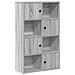 Libreria Grigio Sonoma 60x24x101,5 Cm In Truciolato - Foto miniatura 2