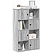 Libreria Grigio Sonoma 60x24x101,5 Cm In Truciolato - Foto miniatura 1