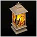 Lanterna Di Natale Con Luce 12,5 Cm. Design Renna. - Foto miniatura 2