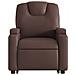 Poltrona Alzapersona Reclinabile Marrone in Similpelle - Foto miniatura 9