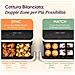 FRIGGITRICE AD ARIA Dual Blaze Twinfry™ Chef Edition, 10 Litri, 7 in 1, Doppia Resistenza, Doppio Cestello 5L&5L e Separatore Rimovibile, 2800W,WiFi, 40-240? - Foto miniatura 4