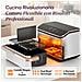 FRIGGITRICE AD ARIA Dual Blaze Twinfry™ Chef Edition, 10 Litri, 7 in 1, Doppia Resistenza, Doppio Cestello 5L&5L e Separatore Rimovibile, 2800W,WiFi, 40-240? - Foto miniatura 5