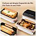 FRIGGITRICE AD ARIA Dual Blaze Twinfry™ Chef Edition, 10 Litri, 7 in 1, Doppia Resistenza, Doppio Cestello 5L&5L e Separatore Rimovibile, 2800W,WiFi, 40-240? - Foto miniatura 10