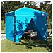 Tenda Aggiuntiva Pop-Up Blu 250 x 250 cm Tessuto - Foto miniatura 3