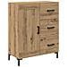 Credenza con cassetto Rovere artigianale 69,5 x 34 x 180 cm - Foto miniatura 6