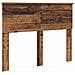 Testiera con testiera Legno vecchio 120 cm Legno multistrato - Foto miniatura 1