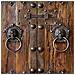 Armadio In Legno Marrone 100x45x180h - Foto miniatura 3