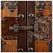 Armadio In Legno Marrone 100x45x180h - Foto miniatura 6
