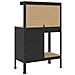 Banco da lavoro con cassetto con blocco Nero 90 x 49 x 141 cm - Foto miniatura 8